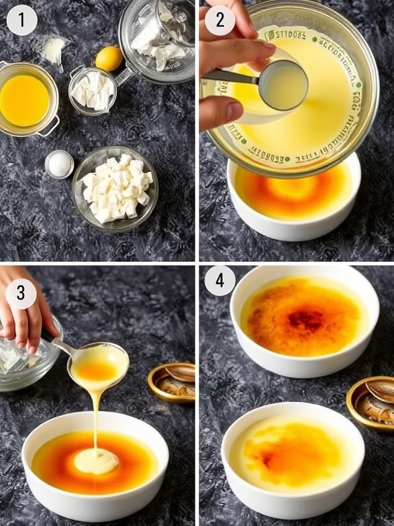 crème brûlée preparation