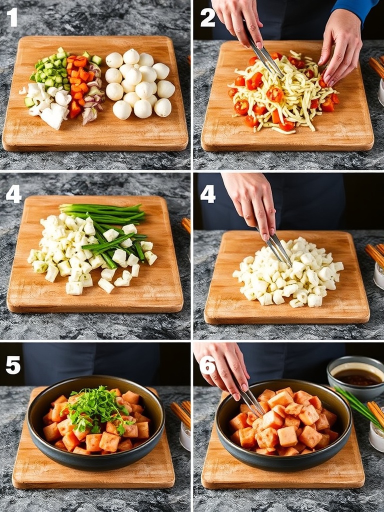 chou chinois preparation