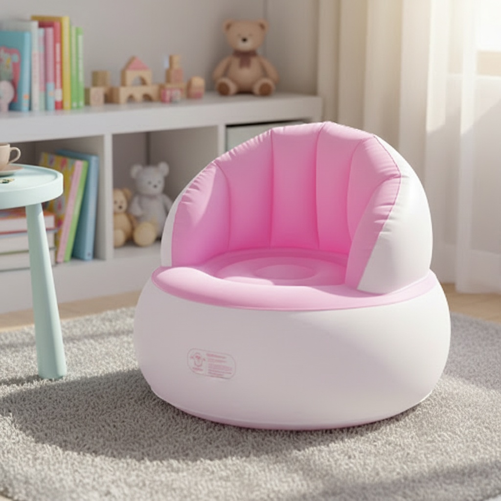 Kids Inflatable Sofa Chair with Foot Pump