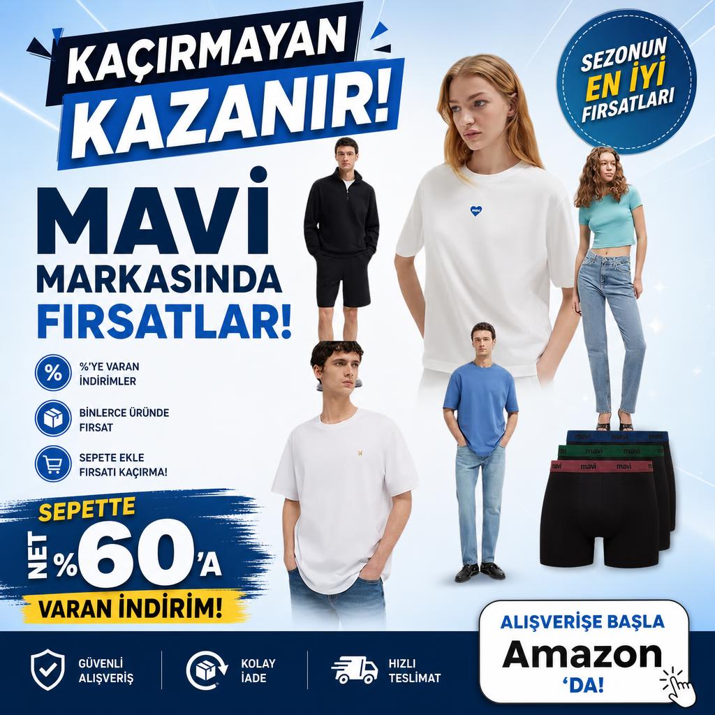 MAVİ MARKASINDA FIRSATLAR!