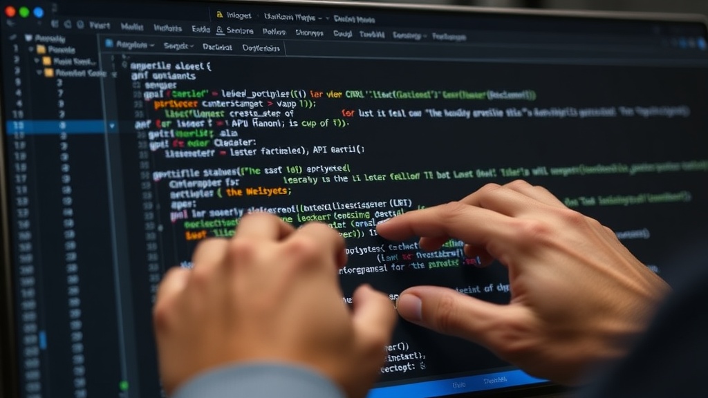 Developer manually retyping cURL command into a Markdown document