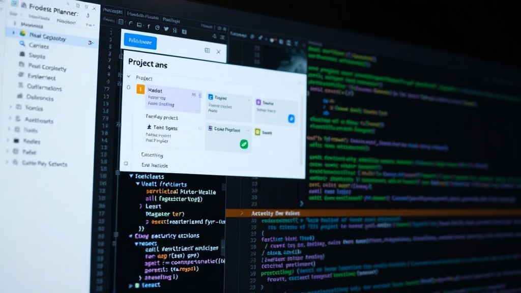 Microsoft Planner interface showing integrated project management features