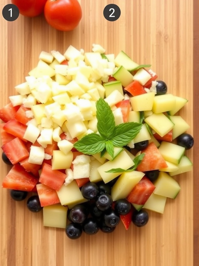 salade de fruits preparation
