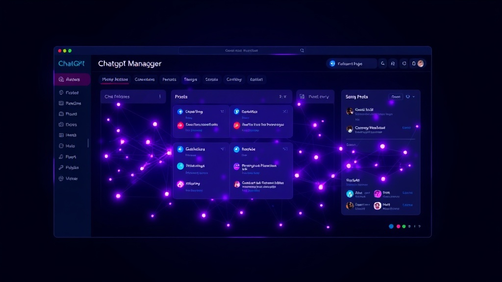 User interface demonstrating ChatGPT Work's project management dashboard