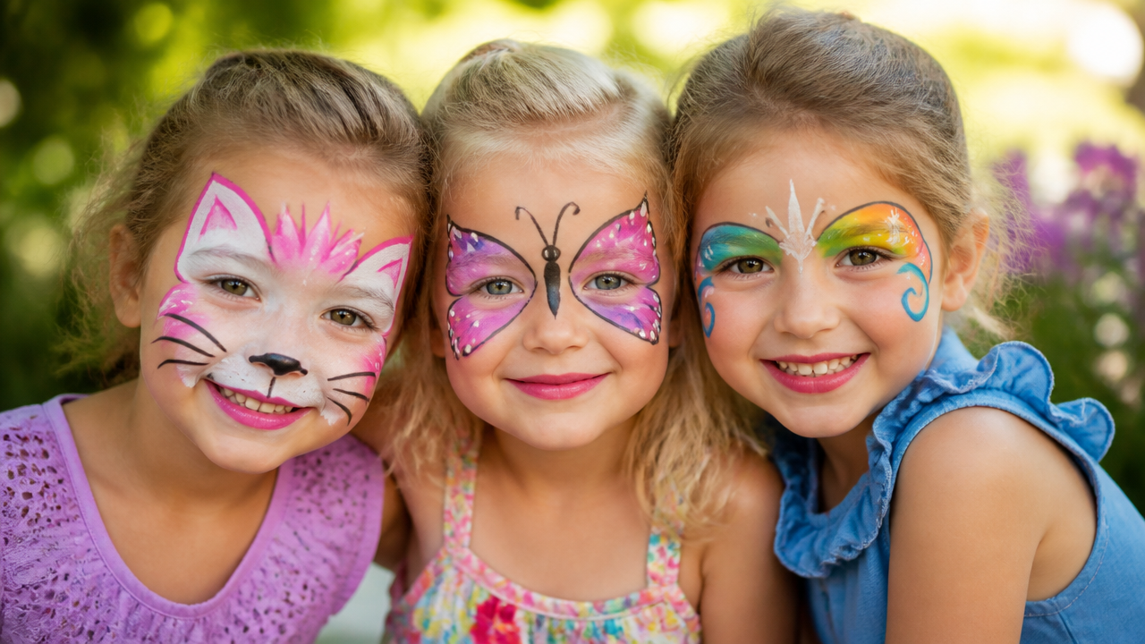 How to Apply Simple Face Paint Safely: Step-by-Step for Beginners 2 simple face paint