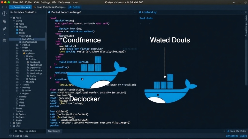 Diagram illustrating the difference between Docker volumes and bind mounts