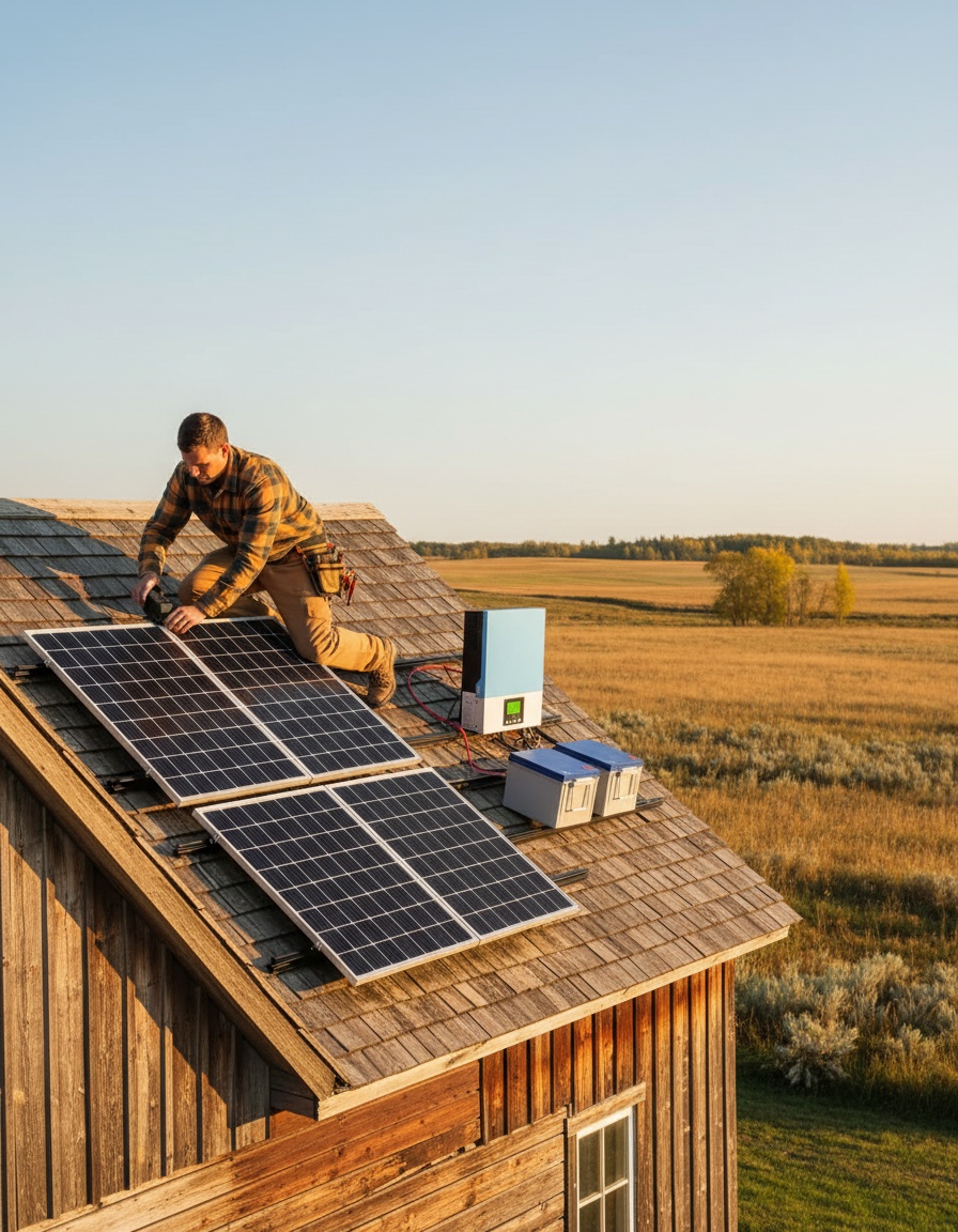 Desarrollo de un kit solar off-grid de 220V para suministro autónomo de energía eléctrica