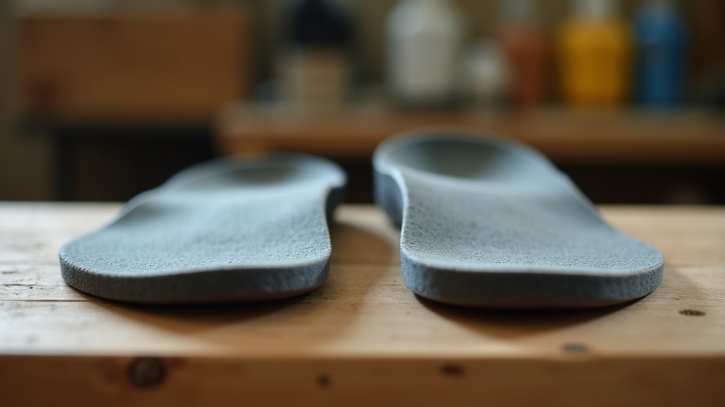 Cheap foam insole versus heavy-duty orthotic insole for construction boots