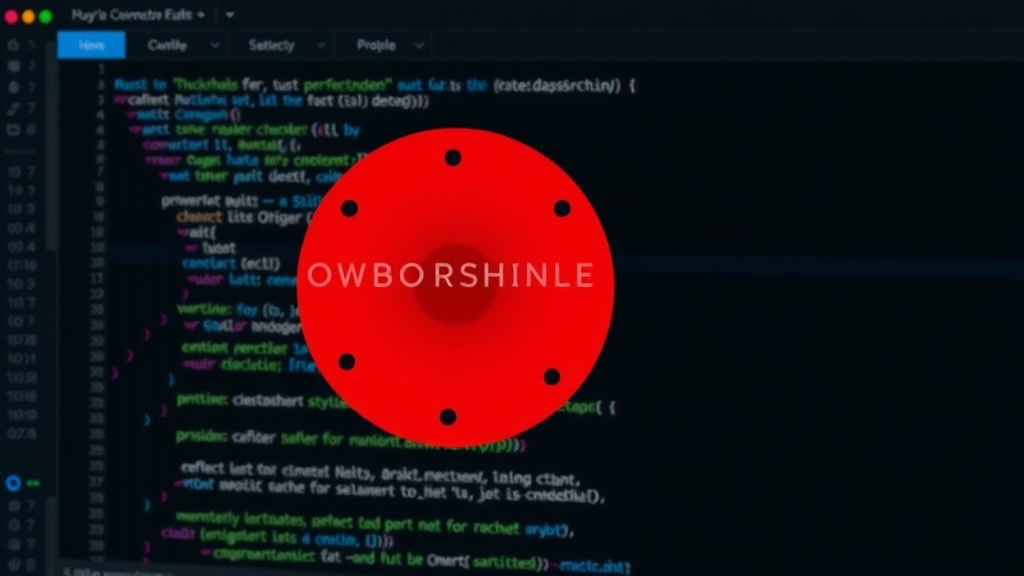 Visual representation of Rust's borrow checker enforcing ownership rules during compilation