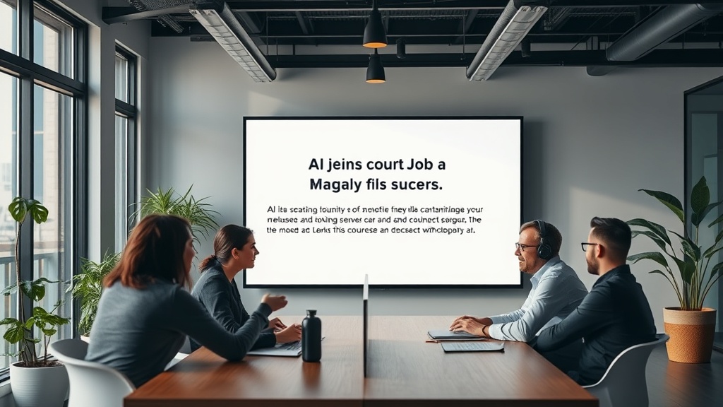 Screenshot of a Coursiv advertisement that uses fear-based messaging about AI and job security.