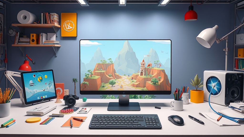 Demonstration of Google Genie 3 generating a playable 3D game world from a text prompt.