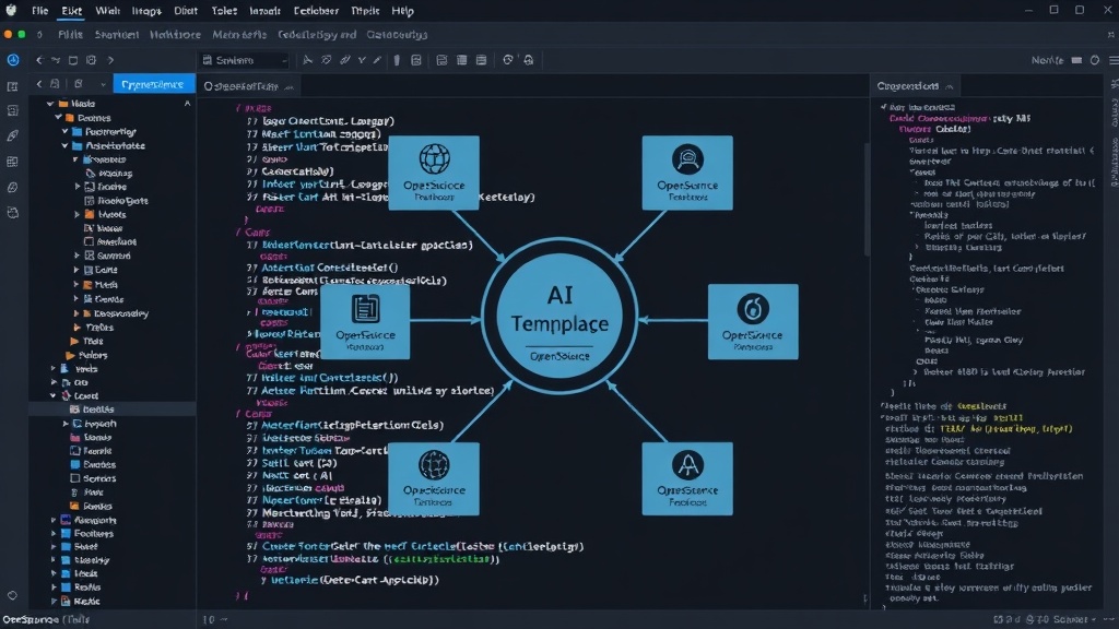 Diagram illustrating the integrated workflow of the OpenScience AI workbench