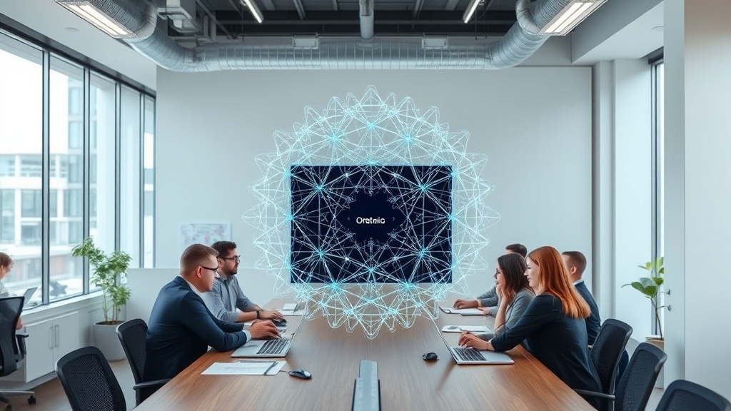 Conceptual illustration of Oratomic's proposed 20,000 qubit architecture