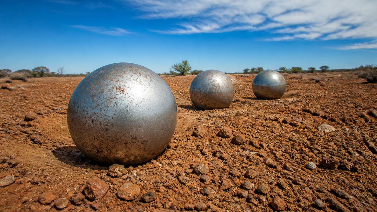 12 Stunning Facts About the Mysterious Metallic Space Balls Found in Australia 2 12 Bizarre Facts About the Mysterious Metallic Space Balls Found in Australia
