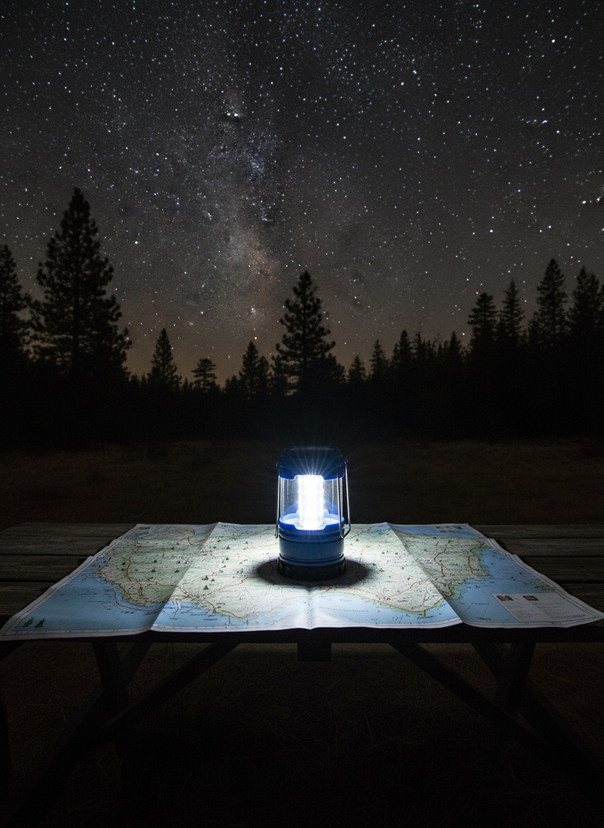 NoirFold Waterproof LED Camping Lantern