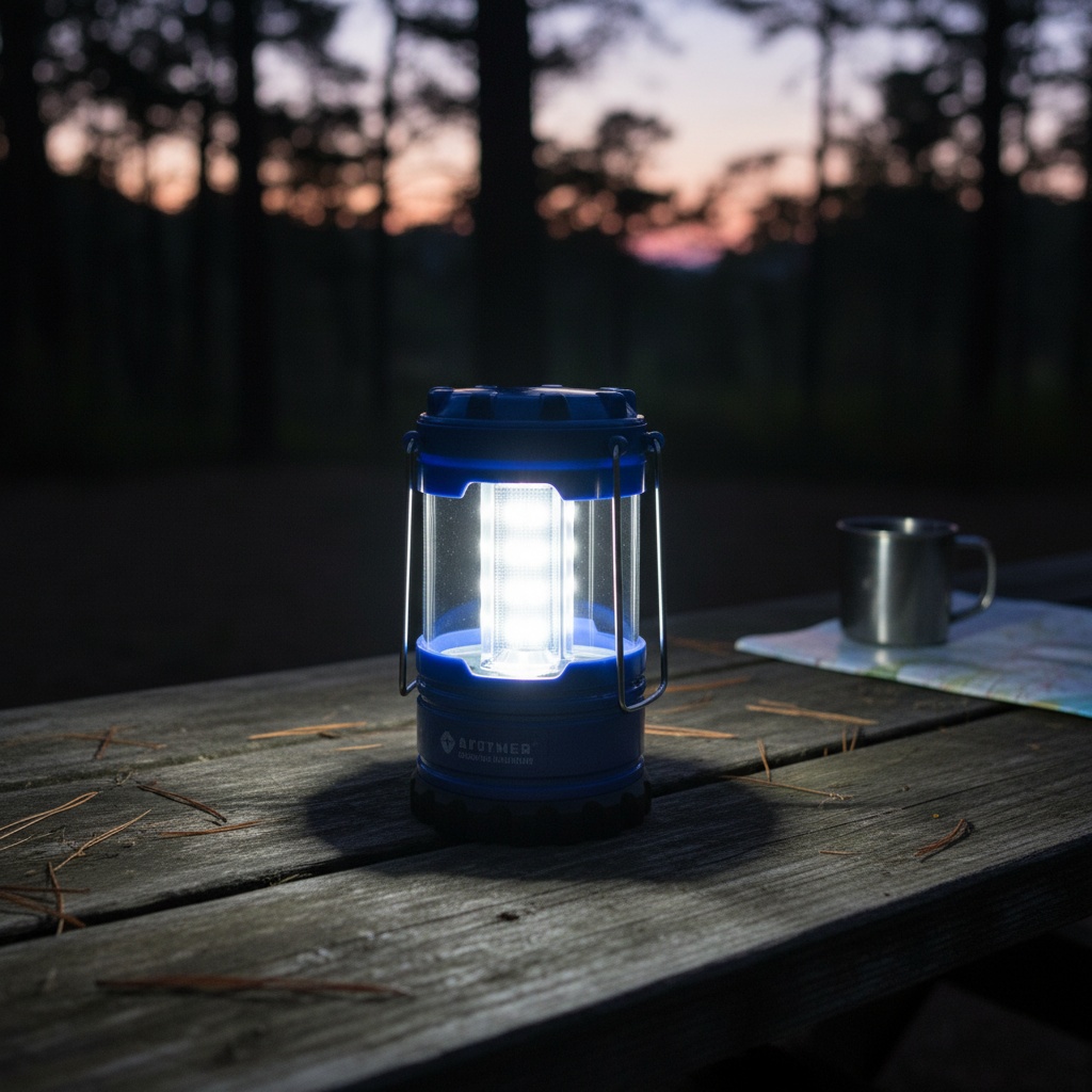 Waterproof LED Camping Lantern - 500 Lumen Emergency Light photo 2