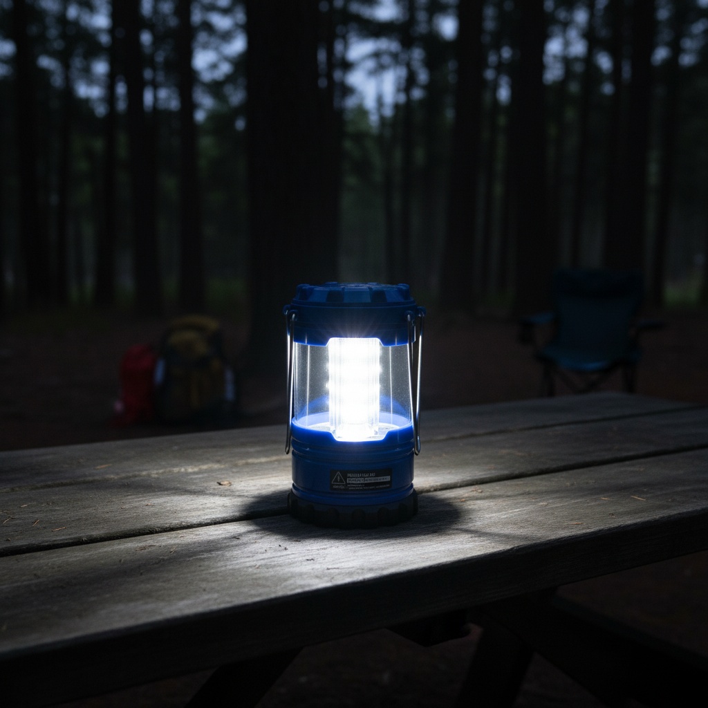 Waterproof LED Camping Lantern - 500 Lumen Emergency Light photo 3