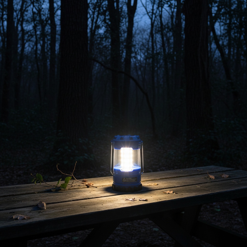 Waterproof LED Camping Lantern - 500 Lumen Emergency Light photo 4