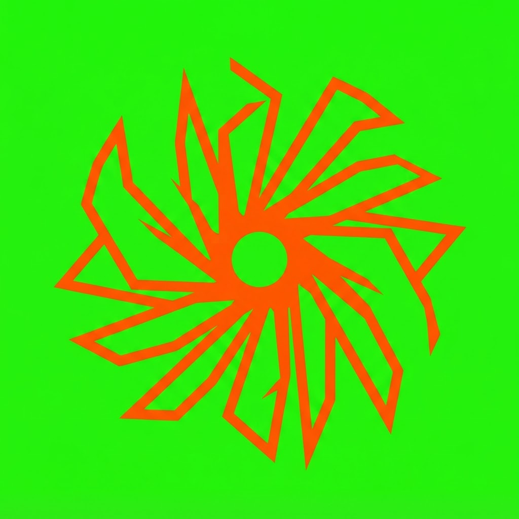 SUBJECT: A minimalist 2D game sprite