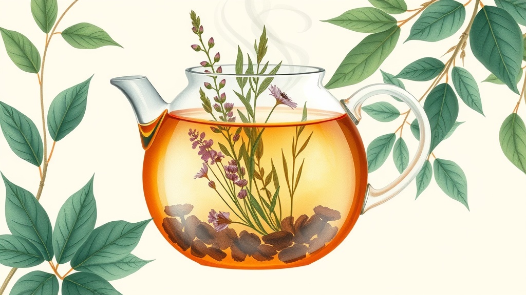Chá de Genista e Melindra para Digestão: Receita