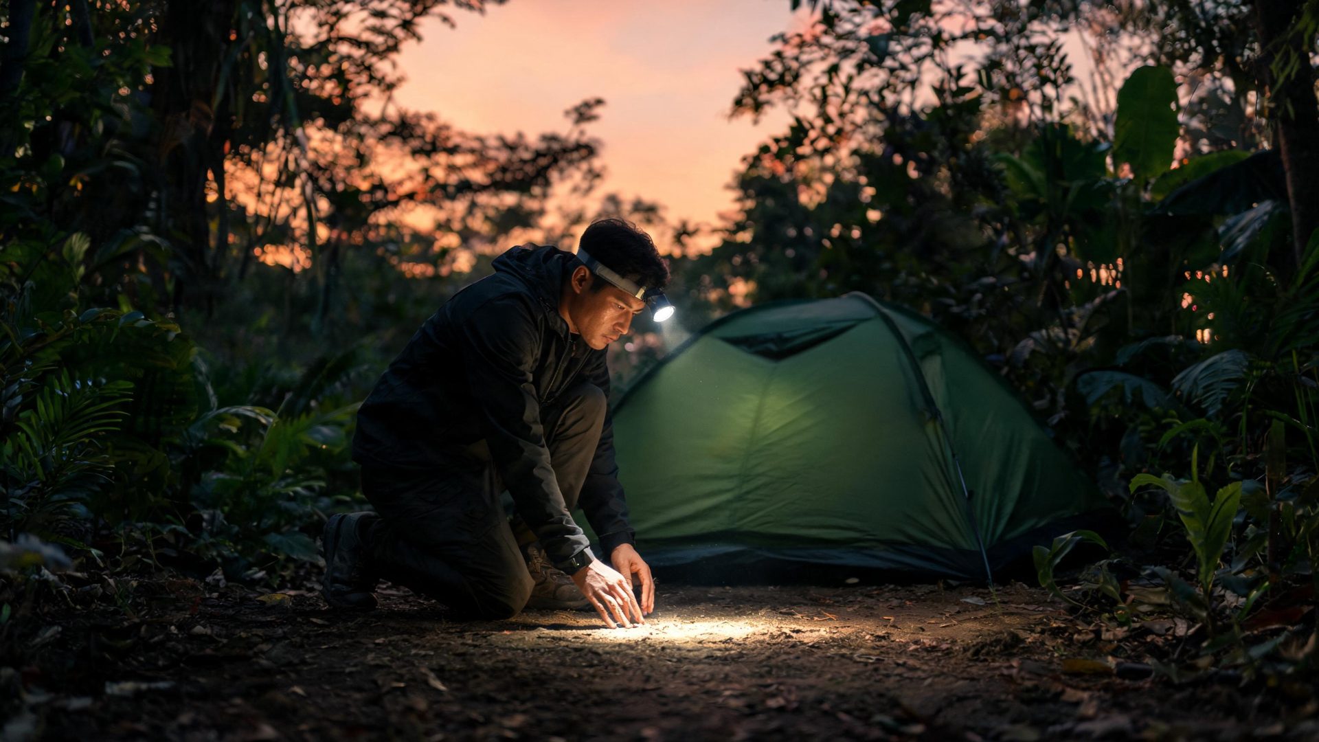 Kiểm tra khu vực cắm trại an toàn trước khi dựng lều - phòng tránh rủi ro camping - ProCamping.vn