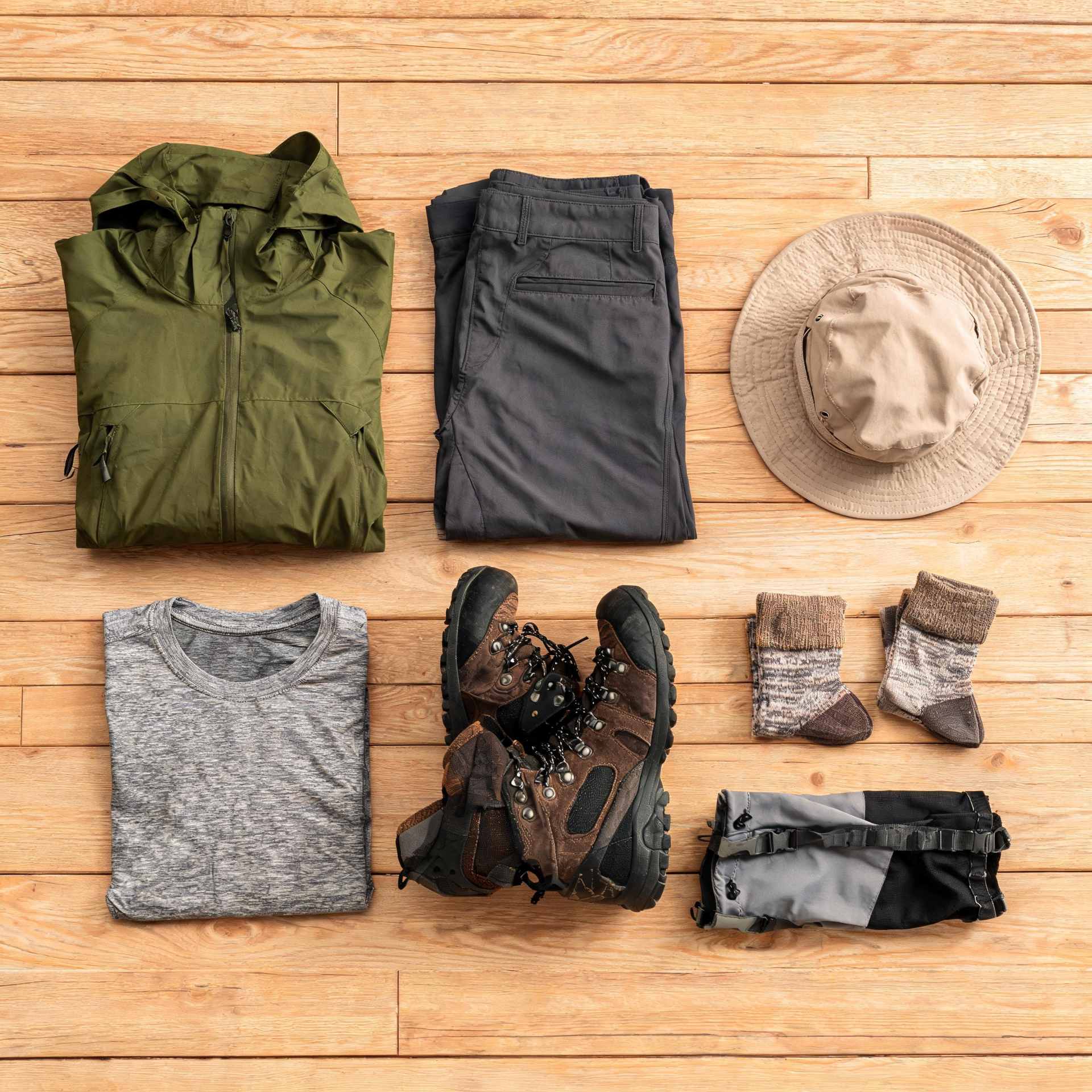 Bộ đồ trekking leo núi đầy đủ - checklist quần áo outdoor cần thiết - ProCamping.vn