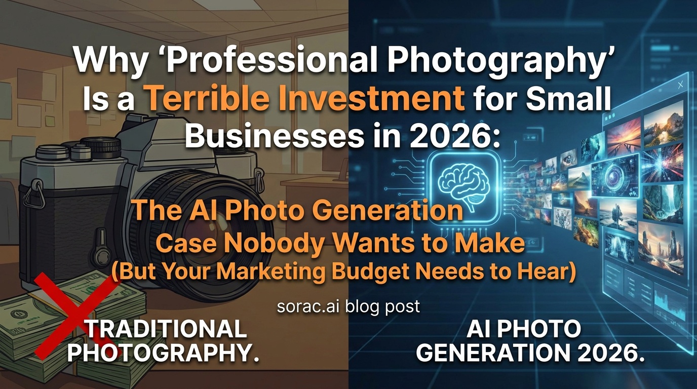 Why 'Professional Photography' Is a Terrible Investment for Small Businesses in 2026: The AI Photo Generation Case Nobody Wants to Make (But Your Marketing Budget Needs to Hear)