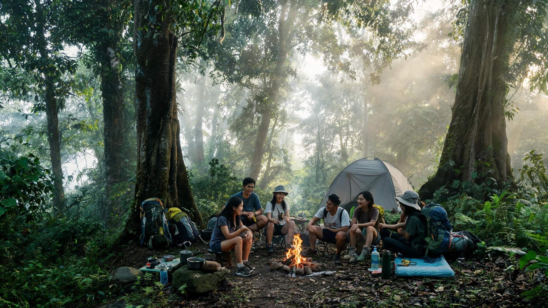 Cắm trại rừng nguyên sinh Cúc Phương Ninh Bình - dã ngoại thiên nhiên - ProCamping.vn