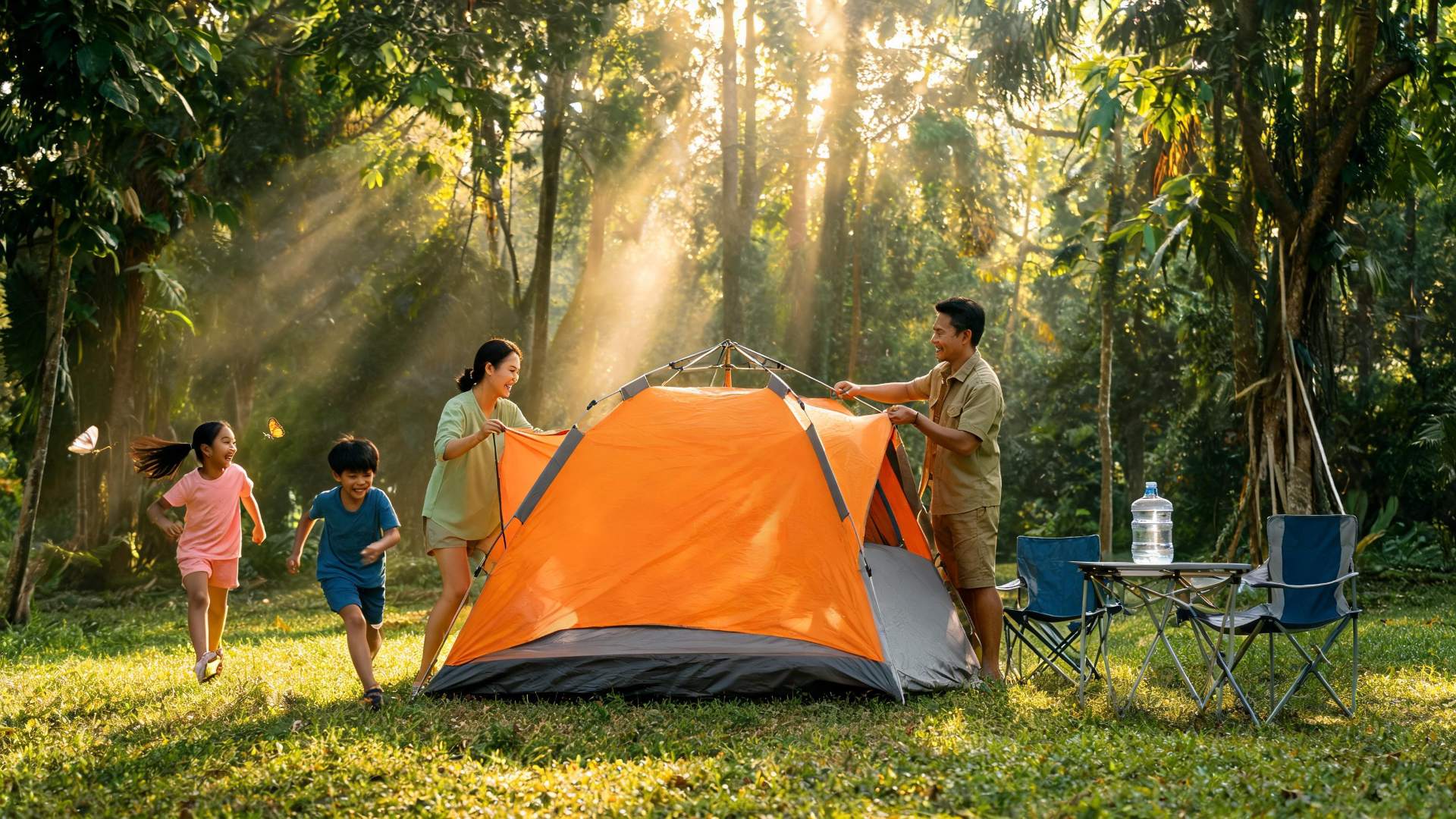 Lều gia đình 6 người dựng trại - camping gia đình Việt Nam - ProCamping.vn
