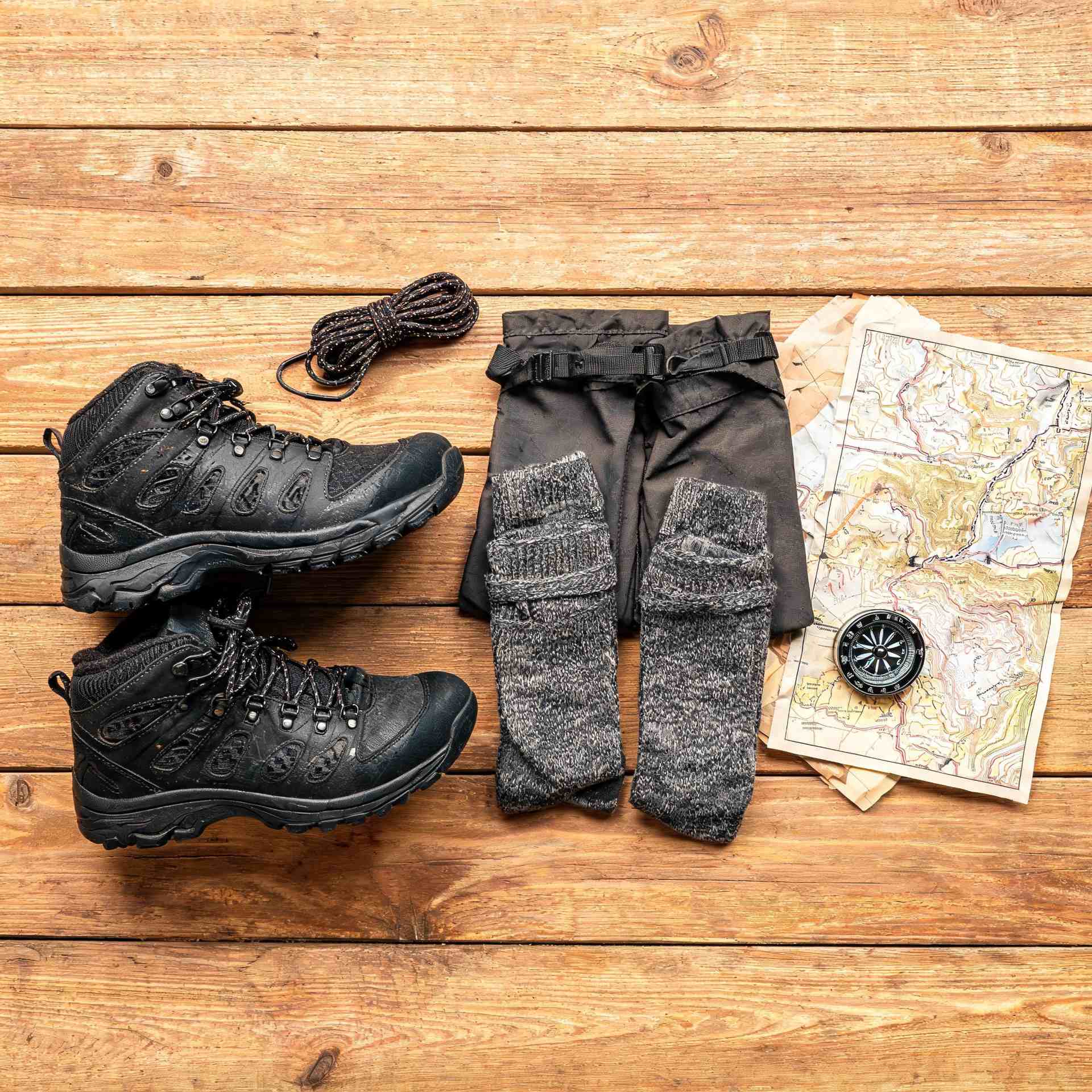 Bộ đồ giày trekking leo núi đầy đủ phụ kiện - ProCamping.vn