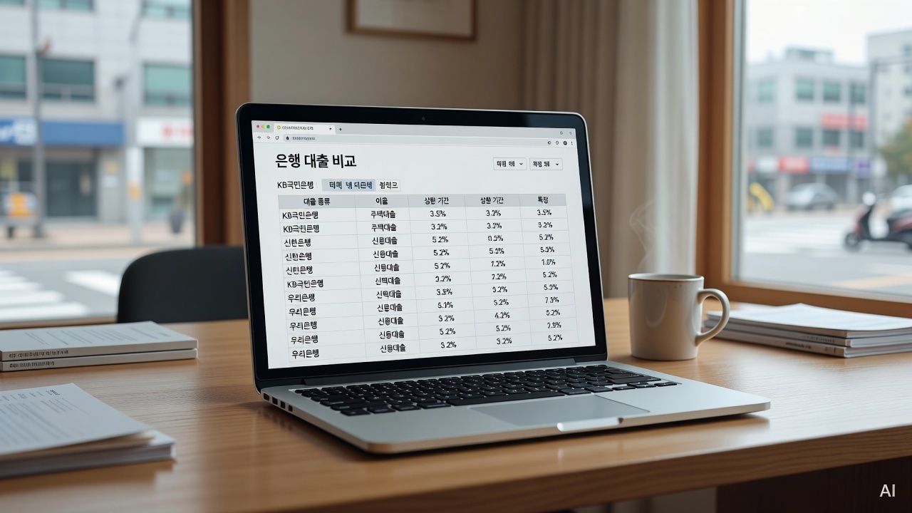 주택담보대출 금리 비교, 이 기준 모르면 손해 봅니다