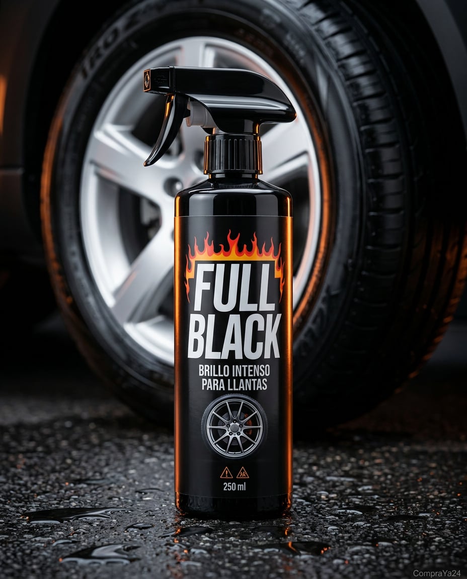 Full Black - Renovador de Llantas