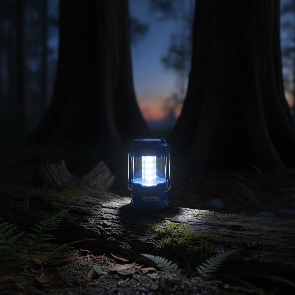 NoirFold Waterproof LED Camping Lantern - 500 Lumen Professional Grade photo 7