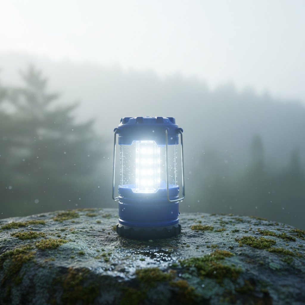 NoirFold Waterproof LED Camping Lantern - 500 Lumen Professional Grade photo 4