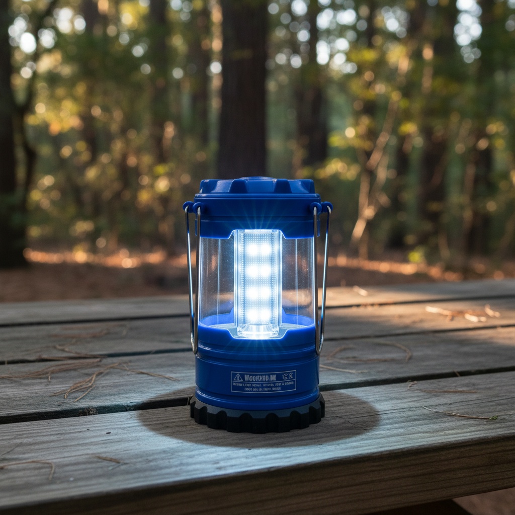 NoirFold Waterproof LED Camping Lantern - 500 Lumen Professional Grade photo 3