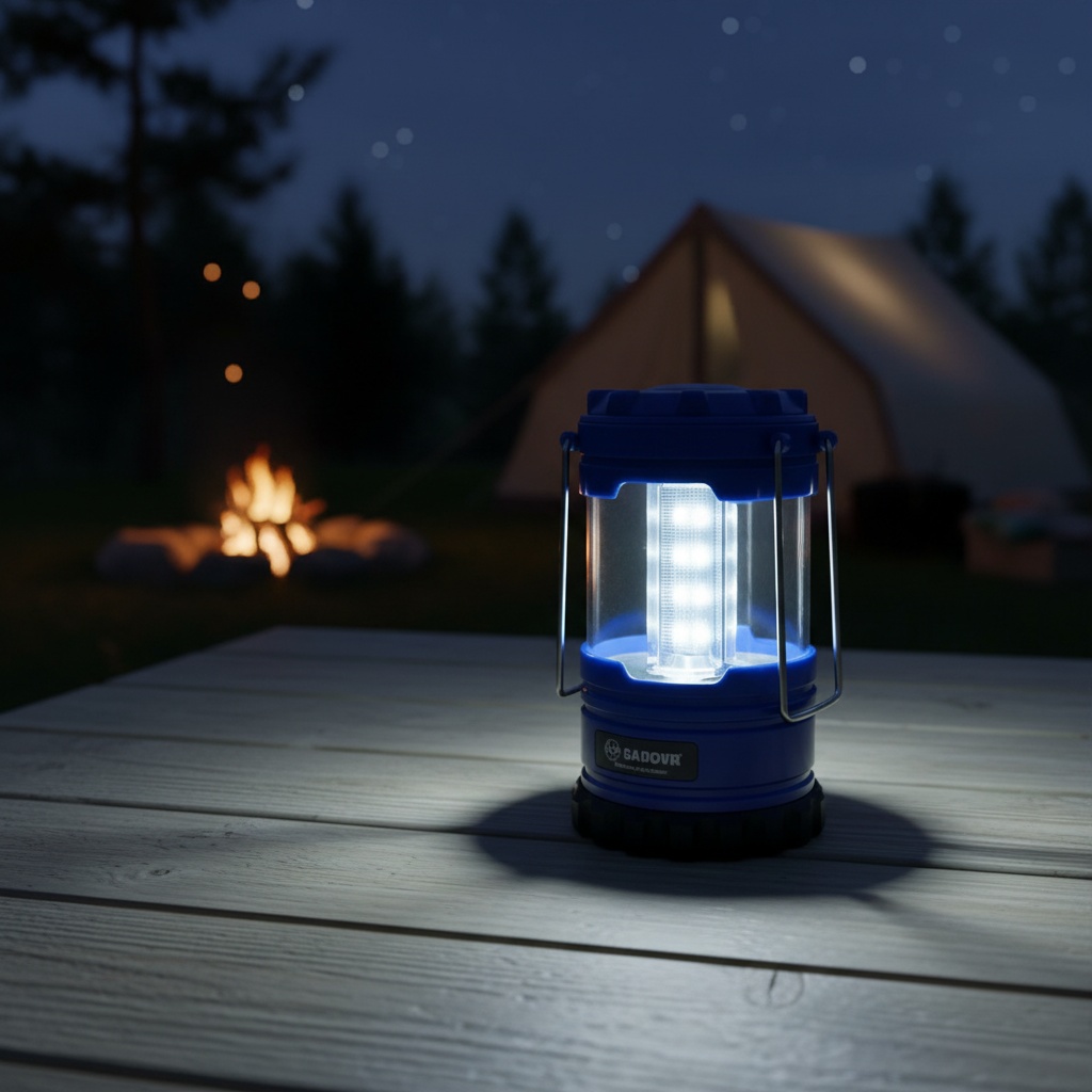 Light up the entire campsite with professional brightness