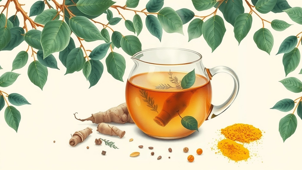 Infusão de Gengibre e Cúrcuma: Receita Anti-inflamatória