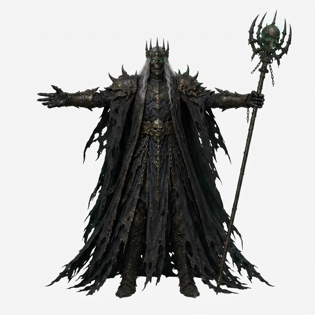 Ancient dark necromancer. (4)