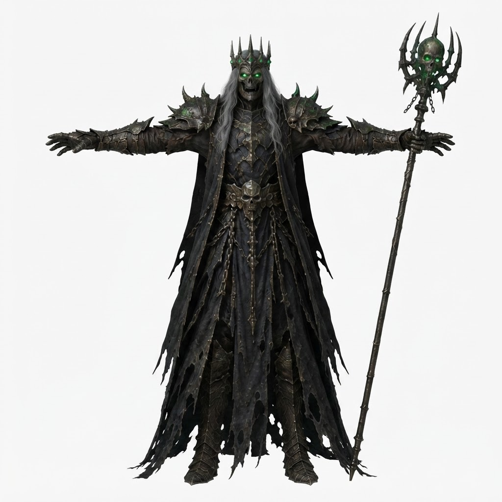 Ancient dark necromancer. (2)