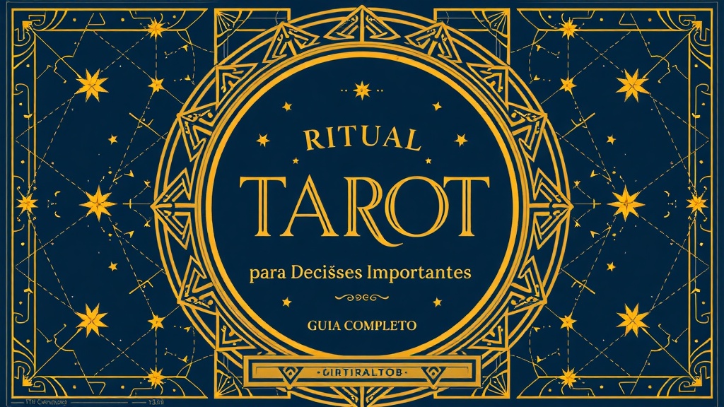 Ritual Tarot para Decisões Importantes: Guia Completo