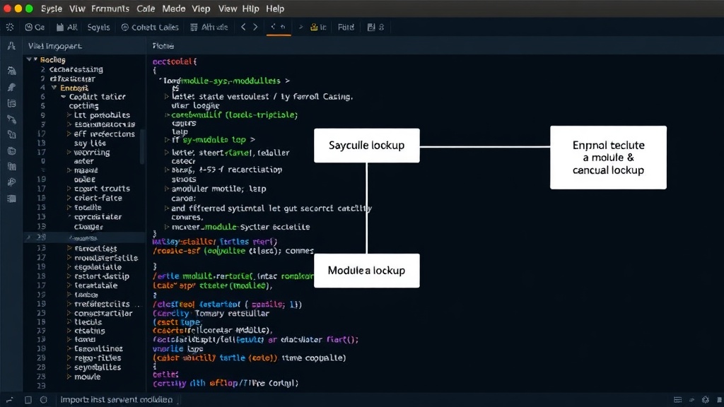 Diagram illustrating Python's sys.modules cache lookup and module loading process