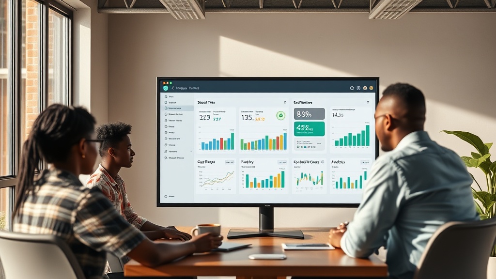 SchoolTry dashboard showcasing student enrollment and academic performance metrics