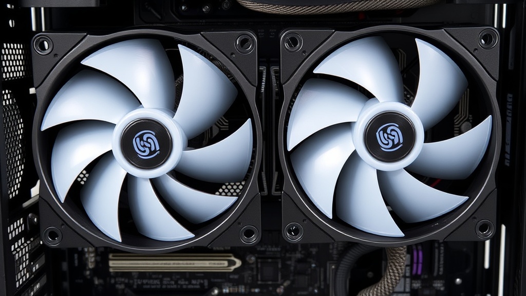 Cooler Master HAF II 500 case showcasing its front panel with large 220mm fans