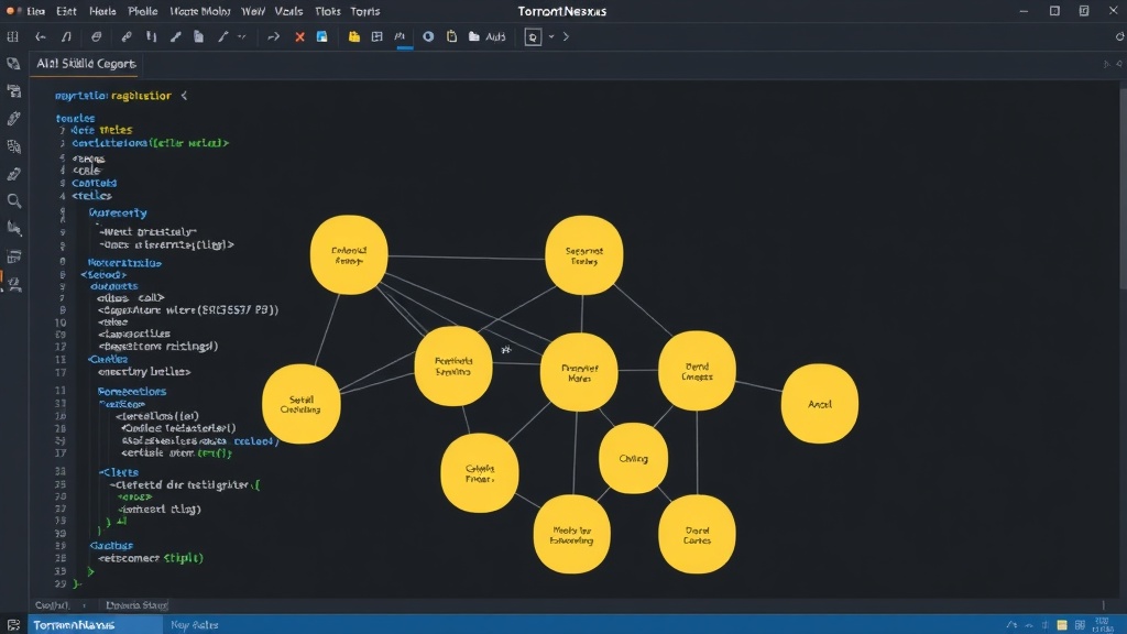 Diagram illustrating the dependency graph structure of TormentNexus' AI Skill Registry