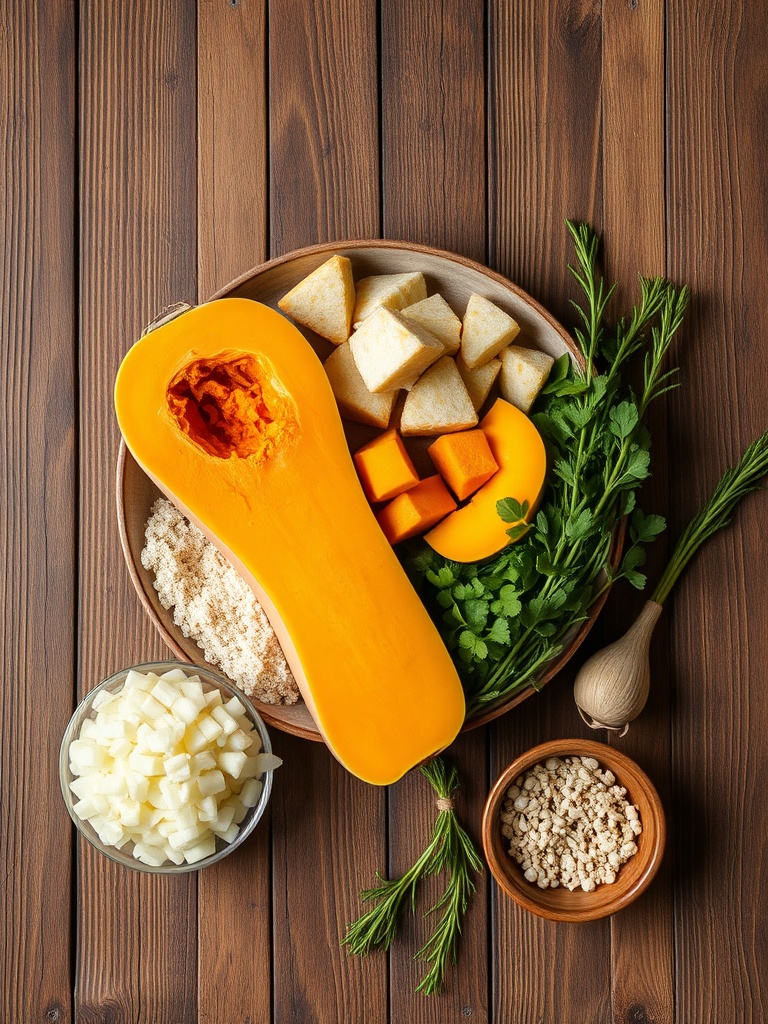 recette butternut ingredients