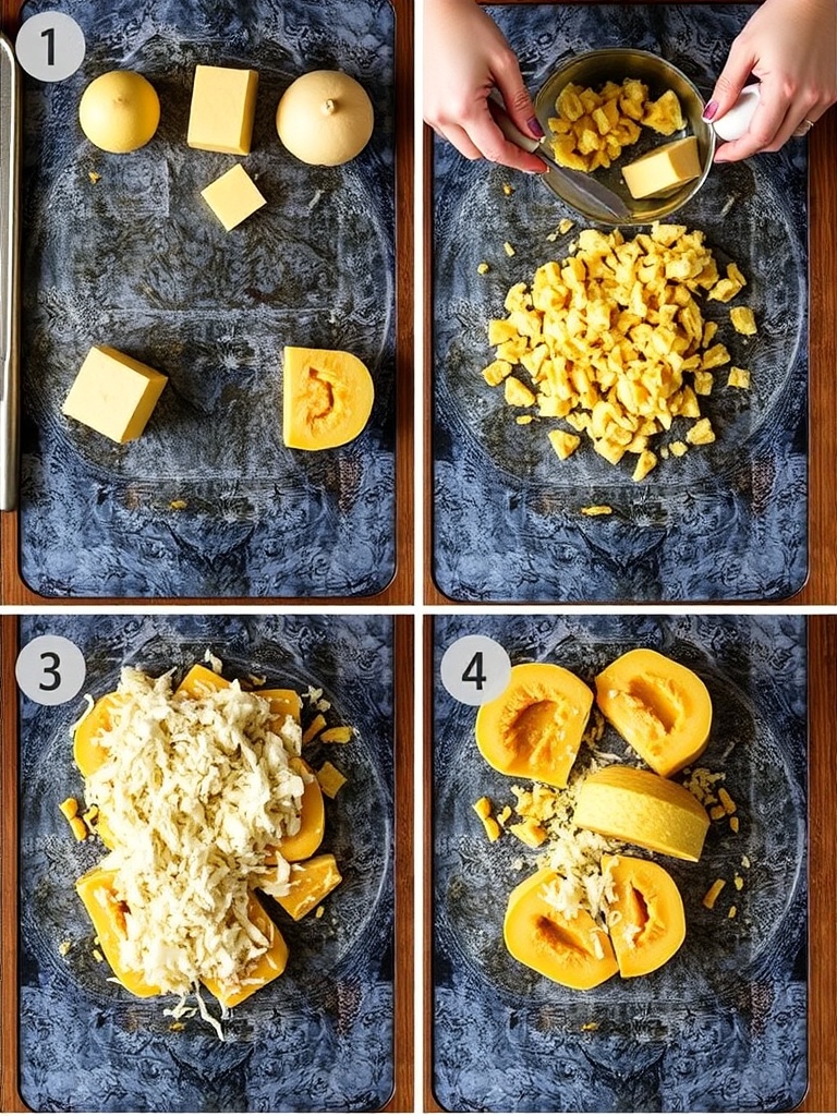recette butternut preparation