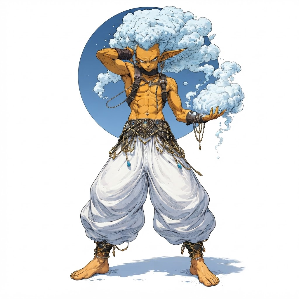 Cloud Elemental Warrior