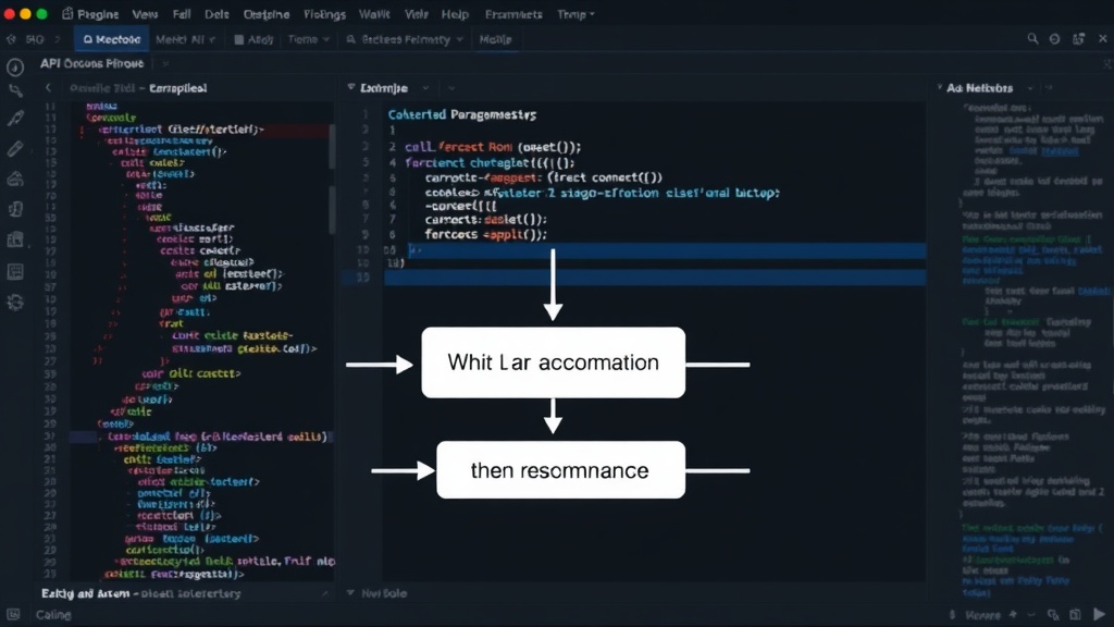 Diagram illustrating the ideal API documentation flow: example first, then reference