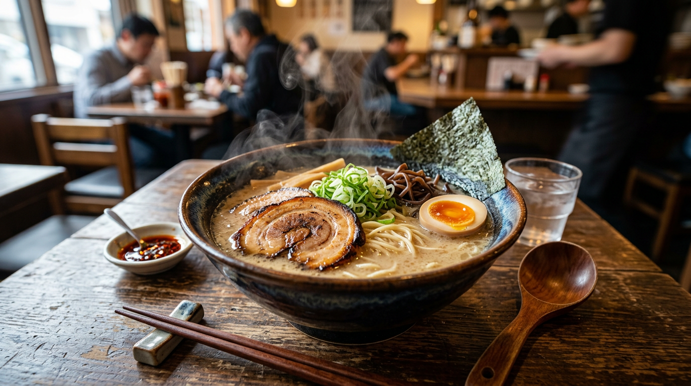 NanoBanana 2 で生成した 豚骨ラーメン