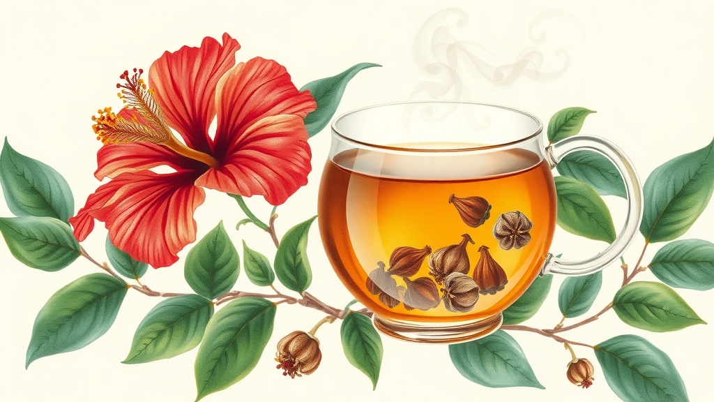 Chá de Hibisco para Pressão Alta: Receita e Benefícios